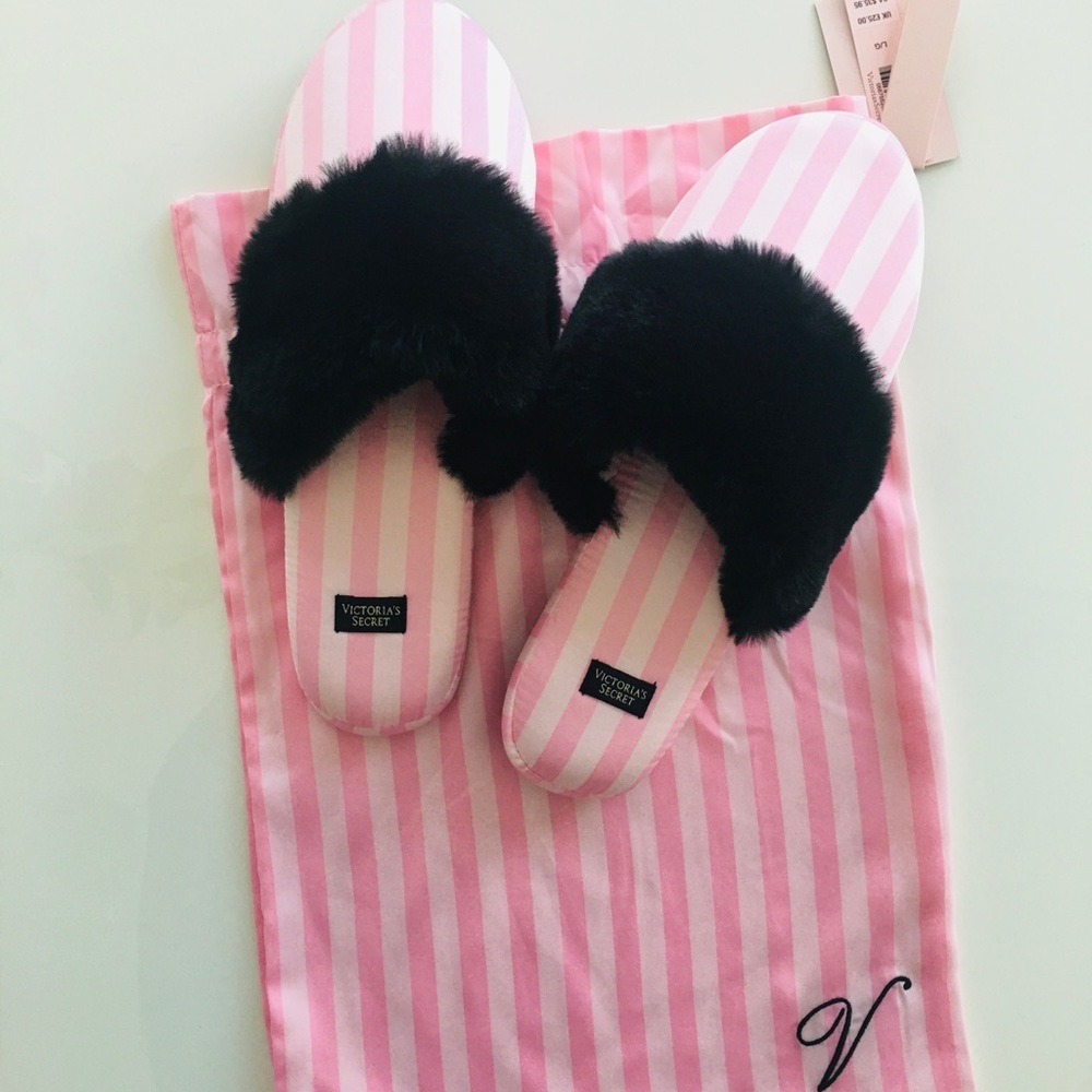 Victoria's Secret Bedroom Slippers House Shoes S - Picture 7 of 11